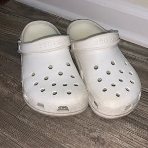 White Crocs